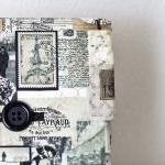 Ipad Case - Paris Vintage Postage - Padded With..